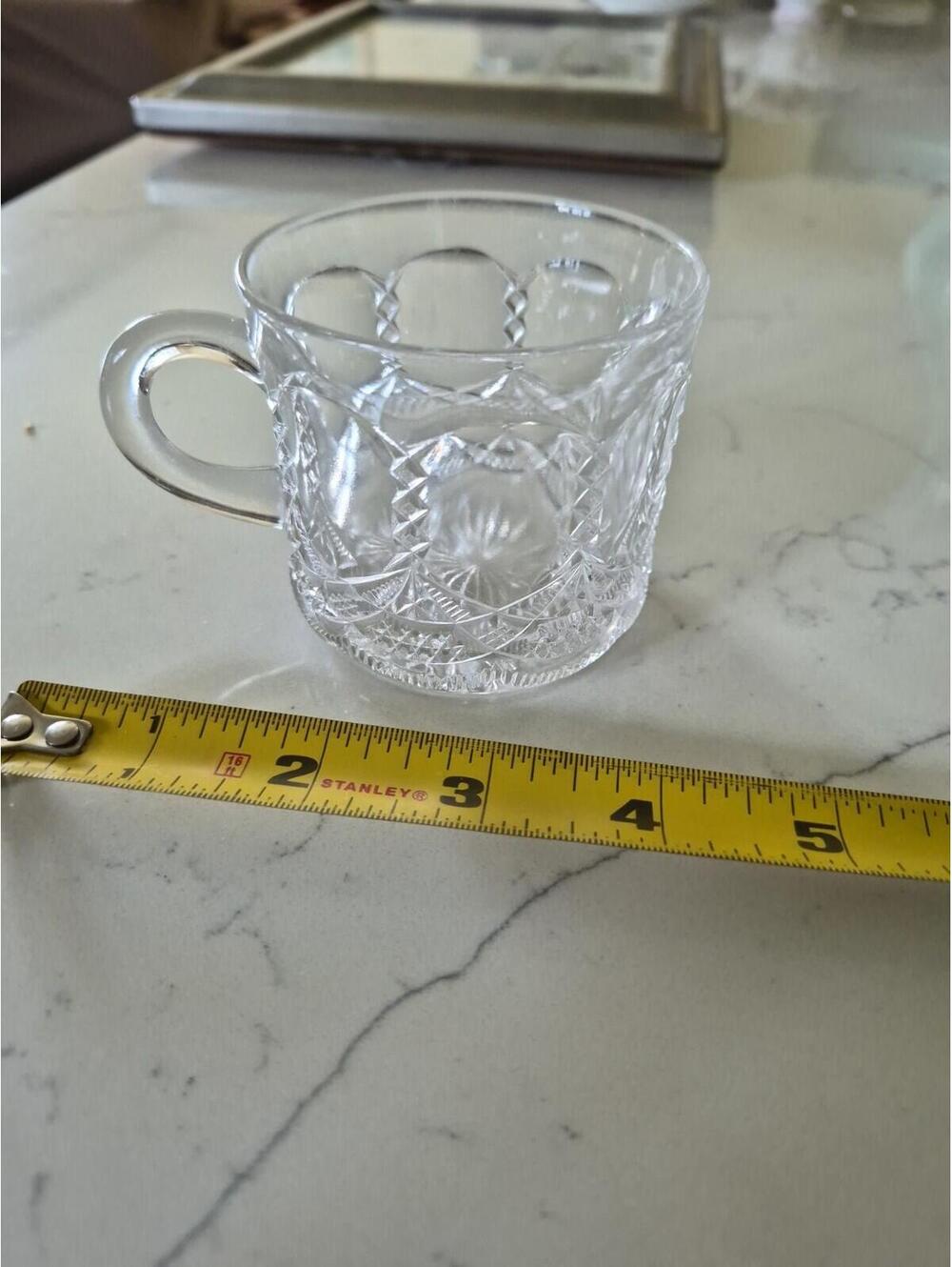 Antique L.E. Smith “Pineapple” pressed glass